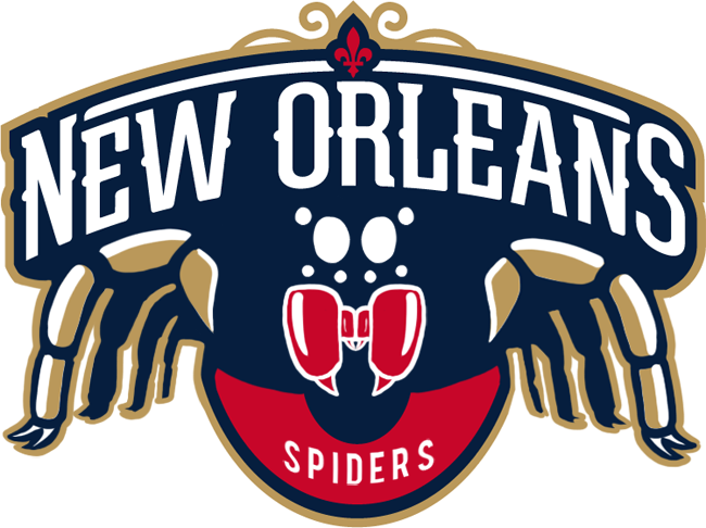 New Orleans Pelicans Halloween 2014-Pres Primary Logo iron on transfers